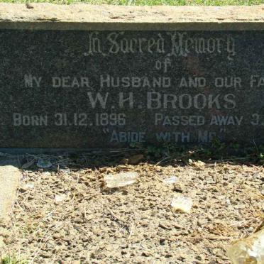 BROOKS W.H. 1896-1953