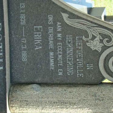 BOTHA Erika 1939-1968