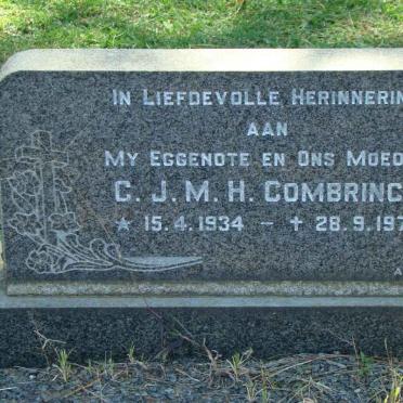 COMBRINCK C.J.M.H. 1934-1975
