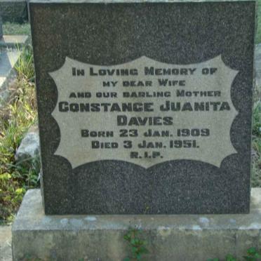 DAVIES Constance Juanita 1909-1951