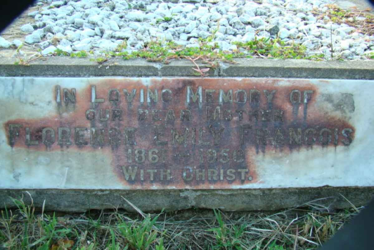 FRANCOIS Florence Emily 1861-1950