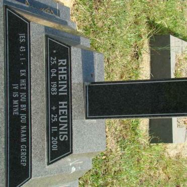 HEUNIS Rheini 1983-2001