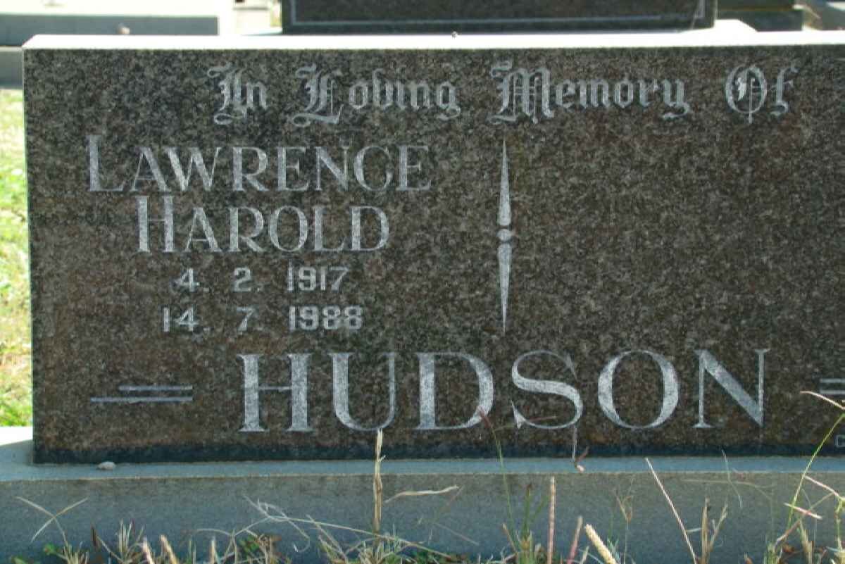 HUDSON Lawrence Harold 1917-1988