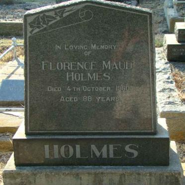 HOLMES Florence Maud -1960