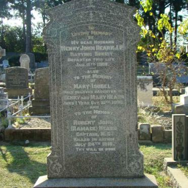 HEARN Henry John -1918 :: HEARN Mary Isobel 190? :: HEARN Robert John Ramage -1916