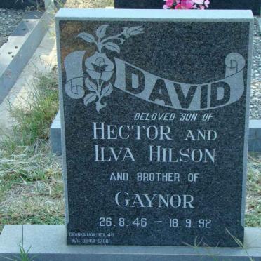 HILSON David 1946-1992