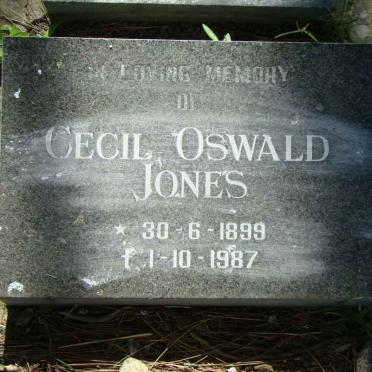 JONES Cecil Oswald 1899-1987