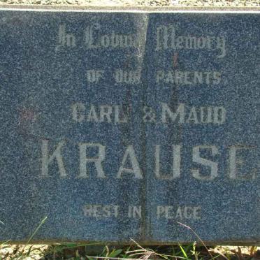 KRAUSE Carl &amp; Maud