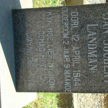 LANDMAN Jan Joubert -1944