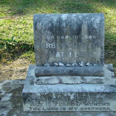 MATTHEWS Orbert Denzil -1926