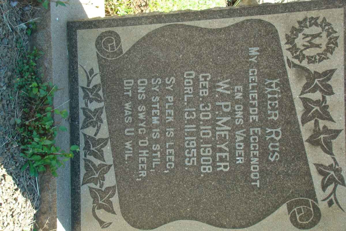 MEYER W.P. 1908-1955