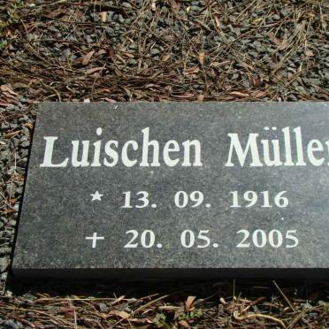MULLER Luischen 1916-2005
