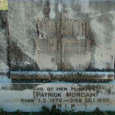 MORGAN Patrick 1878-1957 &amp; Hellen  1878-1939