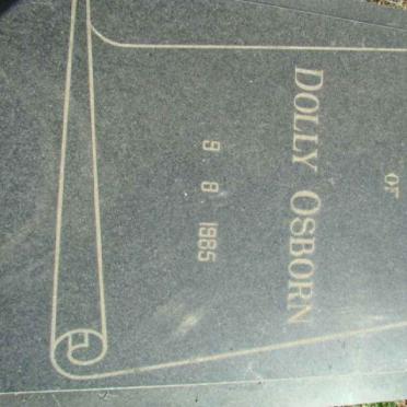 OSBORN Dolly -1985