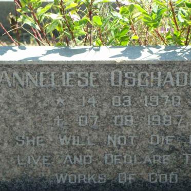 OSCHADLEUS Anneliese 1970-1987