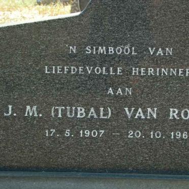 ROOYEN J.M., van 1907-1961