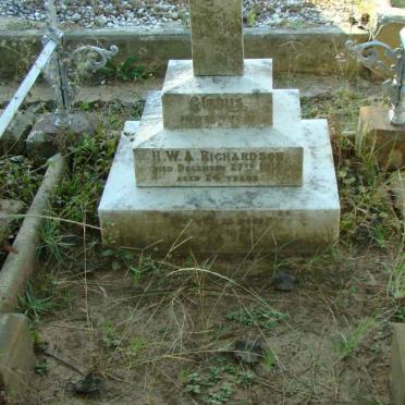 RICHARDSON H.W.A.