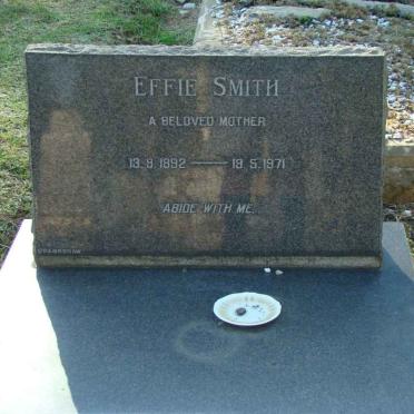 SMITH Effie 1892-1971