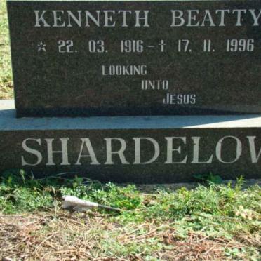 SHARDELOW Kenneth Beatty 1916-1996