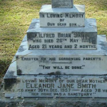 SMITH Wilfred Brian -1928 :: SMITH Eleanor Jane -1957