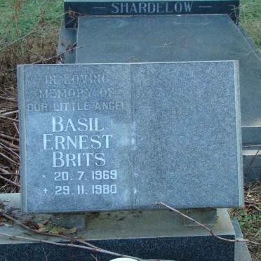 SHARDELOW Basil Ernest Brits 1969-1980 :: SHARDELOW Kenthorn Basil 1941-1994 