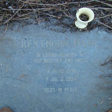 SHARDELOW Kenthorn Basil 1941-1994