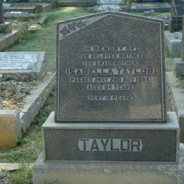 TAYLOR Isabella -1964