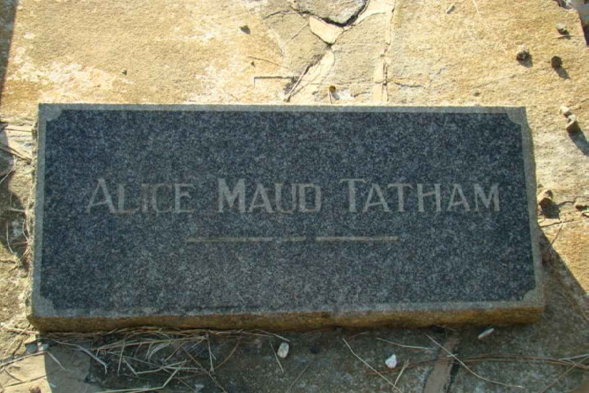 TATHAM Alice Maud