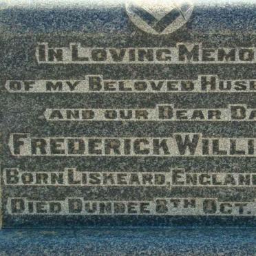 WILLIAMS Frederick 1867-1933