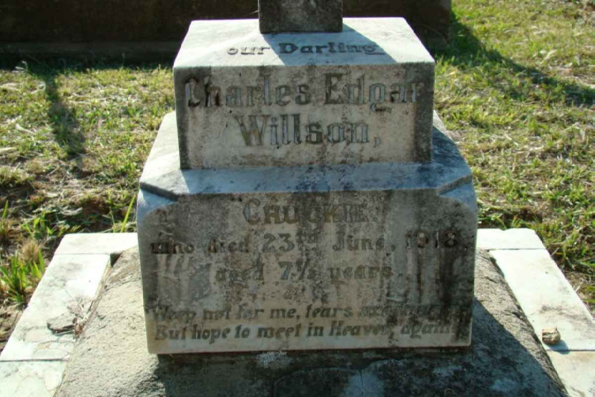 WILLSON Charles Edgar -1918