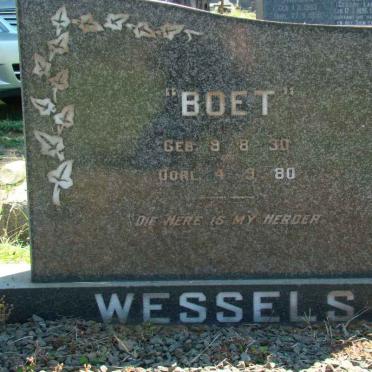 WESSELS Boet 1930-1980