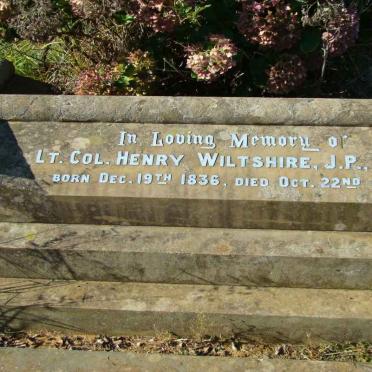 WILTSHIRE Henry 1836-1915 