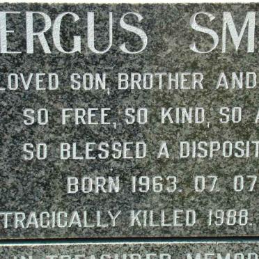 SMALL Fergus 1963-1988