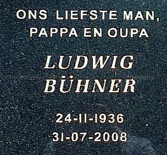 BÜHNER Ludwig 1936-2008