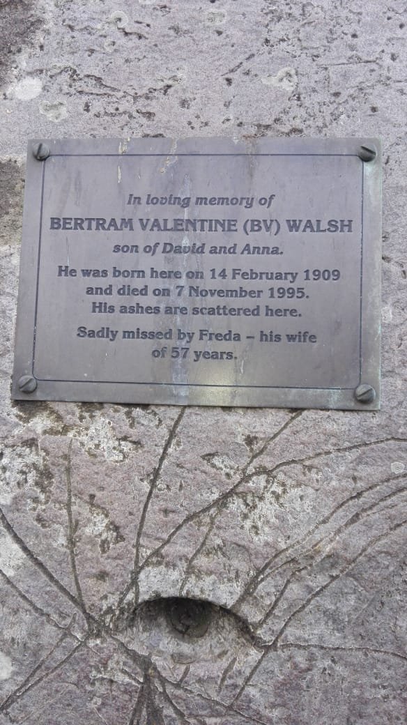 WALSH Bertram Valentine 1909-1995