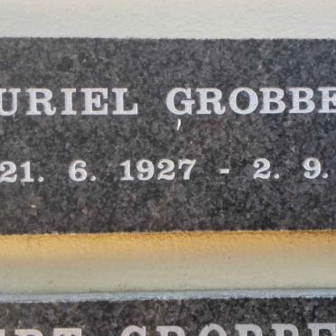 GROBBELAAR Muriel 1927-2010