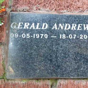 ANDREWS Gerald 1970-2002