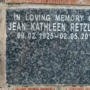 RETZLAFF Jean Kathleen 1925-2011