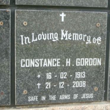 GORDON Constance H. 1913-2008