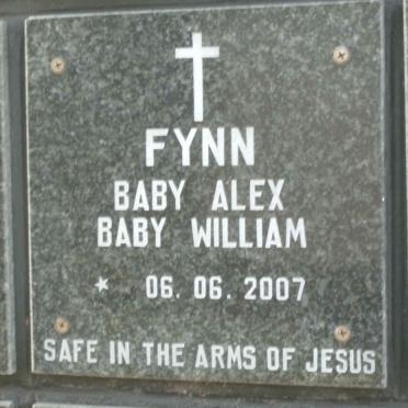 FYNN Alex 2007-2007 :: FYNN William 2007-2007