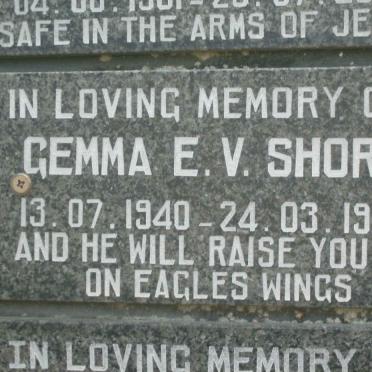 SHORE Gemma E.V. 1940-1999