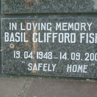 FISHER Basil Clifford 1948-2006