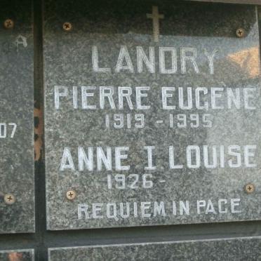 LANDRY Pierre Eugene 1919-1995 &amp; Anne I. Louise 1926-