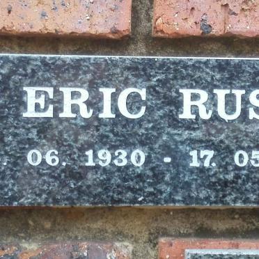 RUST Eric 1930-2013