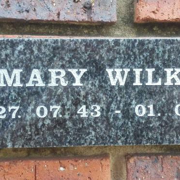 WILKINS Mary 1943-2012