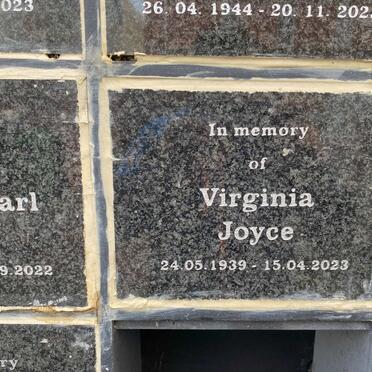 JOYCE Virginia 1939-2023