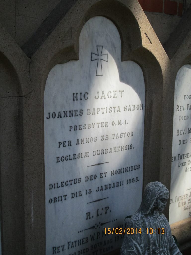 SABON Joannes Baptista  -1885