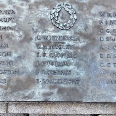 Durban Cenotaph_ 22 :: H - R Surnames