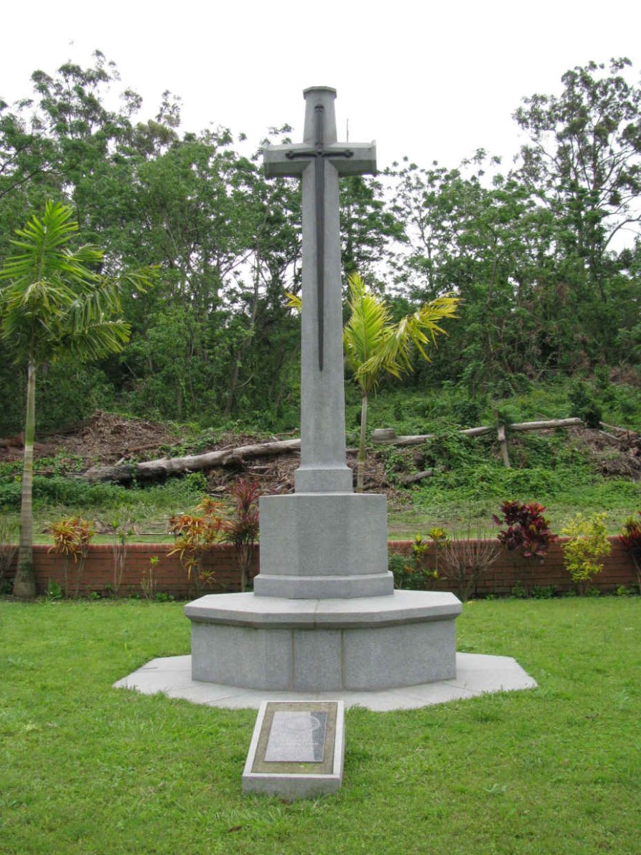 5. MEMORIAL IN COMMONWEALTH GRAVES HILLARY CEMETERY DURBAN KZN