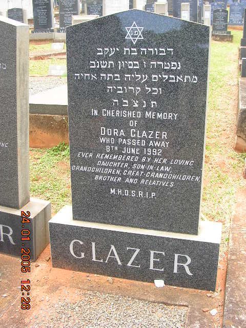 GLAZER Dora -1992